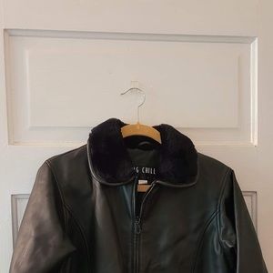 Big Chill, leather jacket, size medium